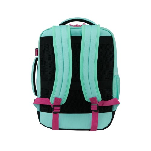 American Tourister 150909-B026 TakeTwoCabin, Σακίδιο Πλάτης, Ύφασμα, Μέντα-Φούξια