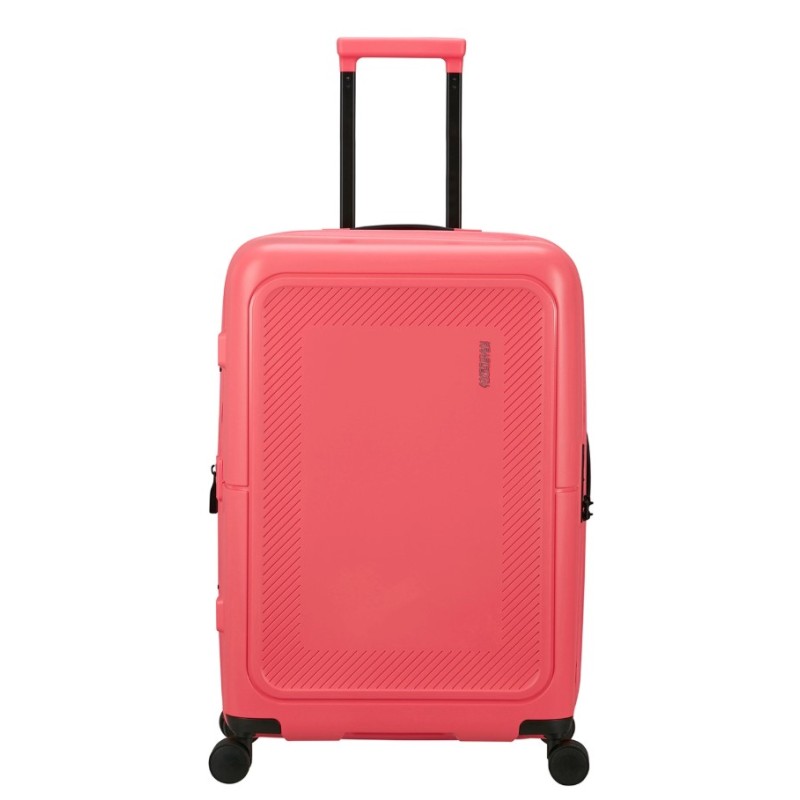 American Tourister 151860-A490 DaspPop, Βαλίτσα Μεσαία 67 × 45 × 28cm, Σκληρή/Πολυπροπυλένιο, Ροζ