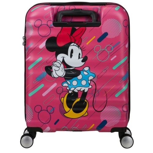 American Tourister 152579-9846 Minnie Future Pop Pink, Βαλίτσα Μικρή/Καμπίνας 55 × 40 × 20cm, Σκληρή, Ροζ