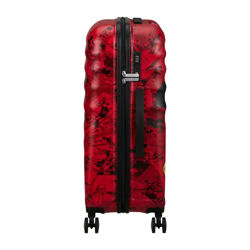 American Tourister 152581-6976 Disney Wavebreaker, Βαλίτσα Μεσαία, Σκληρή, ΑΤΑΝ, Κόκκινο