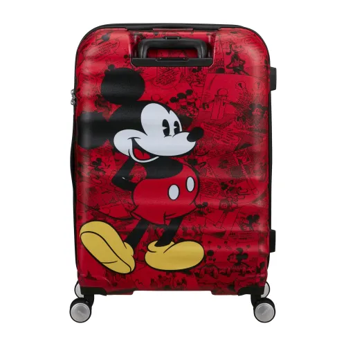 American Tourister 152581-6976 Disney Wavebreaker, Βαλίτσα Μεσαία, Σκληρή, ΑΤΑΝ, Κόκκινο