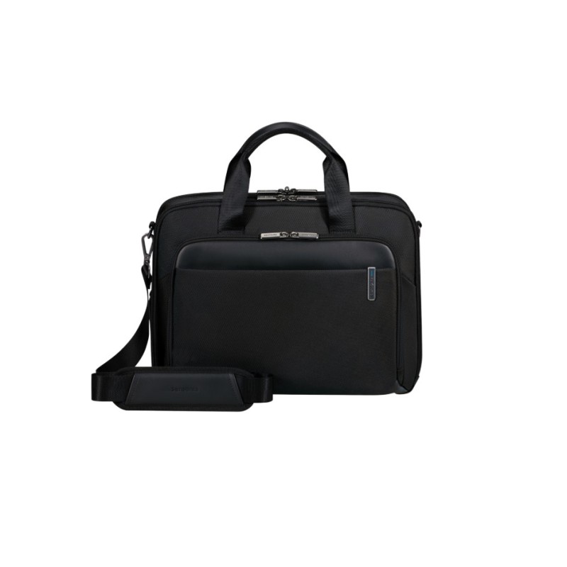 Samsonite 153525-1041 Evosight, Χαρτοφύλακας/Τσάντα Laptop, Ύφασμα, Μαύρο