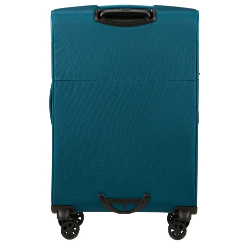 Samsonite 154780-1686 Base Breeze, Βαλίτσα Μεσαία, Ύφασμα, ΑΤΑΝ, Πετρόλ