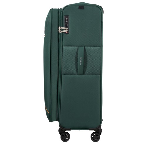 Samsonite 154781-1259 Base Breeze, Βαλίτσα Μεγάλη, Ύφασμα, ΑΤΑΝ, Πράσινο