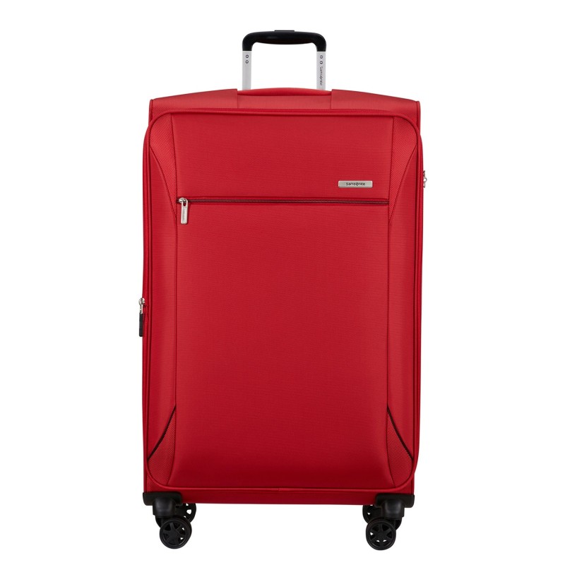 Samsonite 154781-1726 Base Breeze, Βαλίτσα Μεγάλη, Ύφασμα, ΑΤΑΝ, Κόκκινο