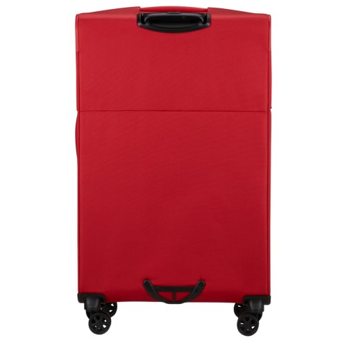 Samsonite 154781-1726 Base Breeze, Βαλίτσα Μεγάλη, Ύφασμα, ΑΤΑΝ, Κόκκινο
