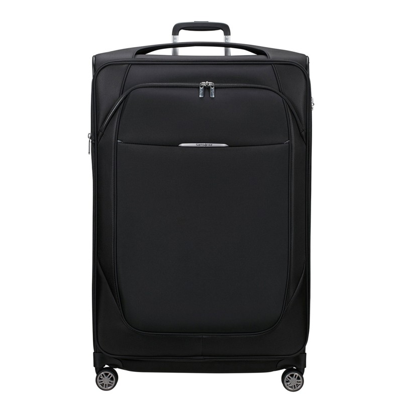 Samsonite 154969-1041 Re-lite, Βαλίτσα Πολύ Μεγάλη, Ύφασμα, ΑΤΑΝ, Μαύρο