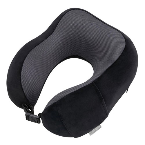 Samsonite 155601-1041 Revolution, Μαξιλαράκι Ταξιδιού, Memory Foam, Μα΄υρο