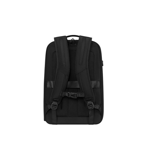 Samsonite 156435-1041 Paralux, Σακίδιο Πλ΄΄ατης, Ύφασμα, Μαύρο