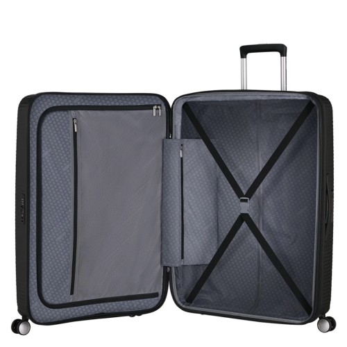 American Tourister 156799-1027 Soundbox, Βαλίτσα Πολύ Μεγάλη, Πολυπροπυλένιο, Μαύρο