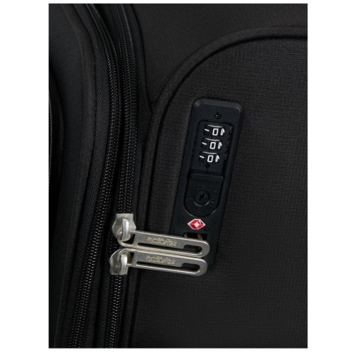American Tourister 157366-1465 Cloudrider Spinner, Βαλίτσα Μεσαία, Ύφασμα, Μαύρο