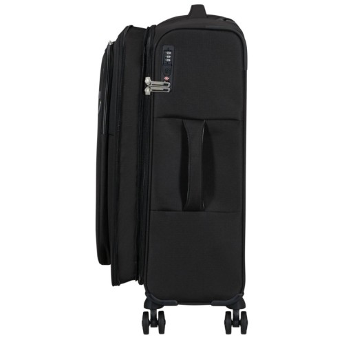 American Tourister 157366-1465 Cloudrider Spinner, Βαλίτσα Μεσαία, Ύφασμα, Μαύρο
