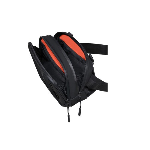 Samsonite 157598-1041 Active Road, Ανδρικό Τσαντάκι Μέσης, Ύφασμα, Μαύρο