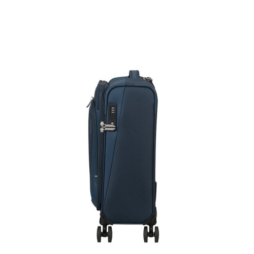 American Tourister 158075-1265 WanderLite, Βαλίτσα Μικρή/Καμπίνας, Ύφασμα, Μπλε