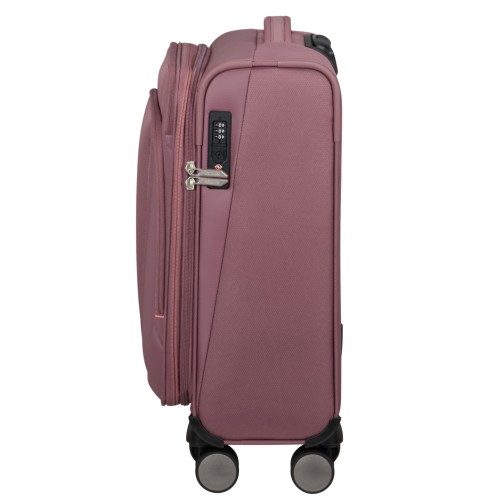 American Tourister 158076-Α941 Wanderlite, Βαλίτσα Μικρή/Καμπίνας 55 × 40 × 23cm, Ύφασμα, Ροζ
