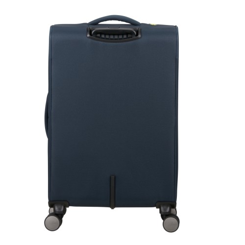 American Tourister 158077-1265 Wanderlite, Βαλίτσα Μεσαία 68 × 43 × 29cm, Ύφασμα, Μπλε
