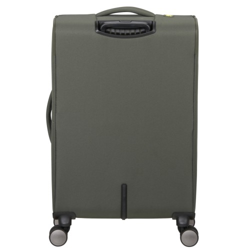American Tourister 158077-3457 Wanderlite, Βαλίτσα Μεσαία 68 × 43 × 29cm, Ύφασμα, Χακί