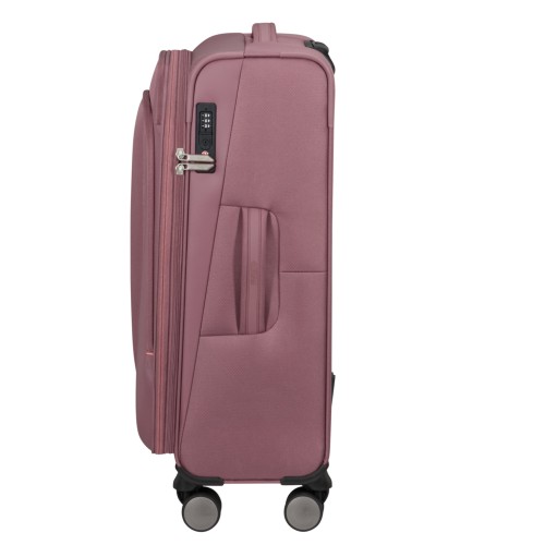American Tourister 158077-A941 Wanderlite, Βαλίτσα Μεσαία 68 × 43 × 29cm, Ύφασμα, Ροζ