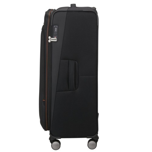 American Tourister 158078-0614 Wanderlite, Βαλίτσα Μεγάλη, Ύφασμα, Μαύρο