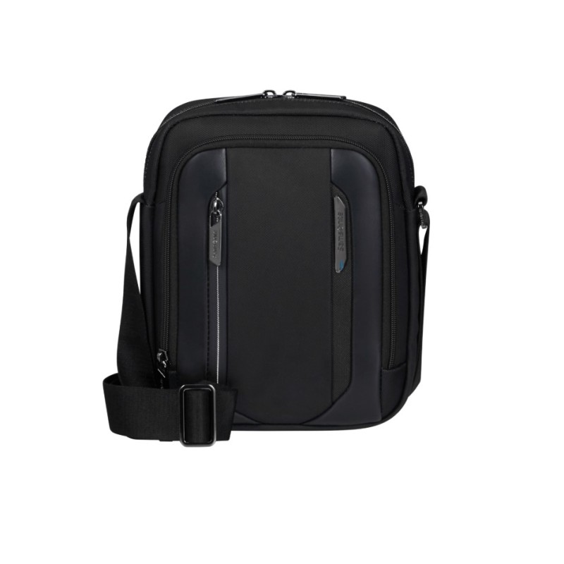 Samsonite 158115-1041 Spectrolite New, Ανδρικό Τσαντάκι Χιαστί, Ύφασμα, Μαύρο