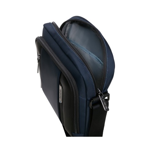 Samsonite 158115-1090 Spectrolite New, Ανδρικό Τσαντάκι Χιαστί, Ύφασμα, Μπλε