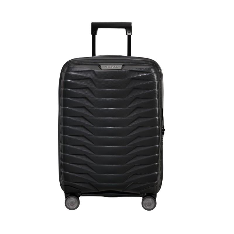 Samsonite 158191-1041 Proxis, Βαλίτσα Μικρή/Καμπίνας 55 x 40 x 20cm, Πολυπροπυλένιο, ΑΤΑΝ, Μαύρο