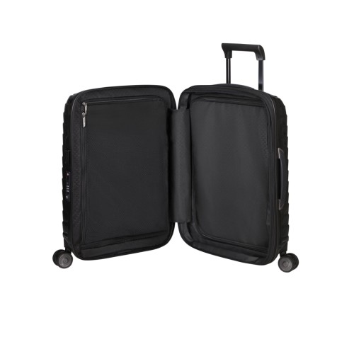 Samsonite 158191-1041 Proxis, Βαλίτσα Μικρή/Καμπίνας 55 x 40 x 20cm, Πολυπροπυλένιο, ΑΤΑΝ, Μαύρο