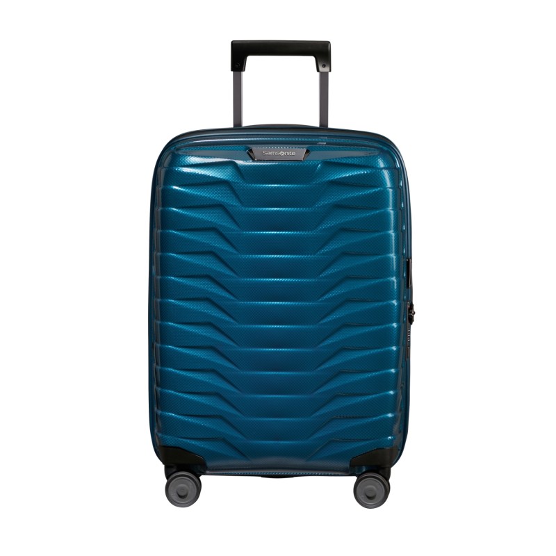 Samsonite 158191-1686 Proxis, Βαλίτσα Μικρή/Καμπίνας 55 x 40 x 20cm, Πολυπροπυλένιο, ΑΤΑΝ, Πετρόλ