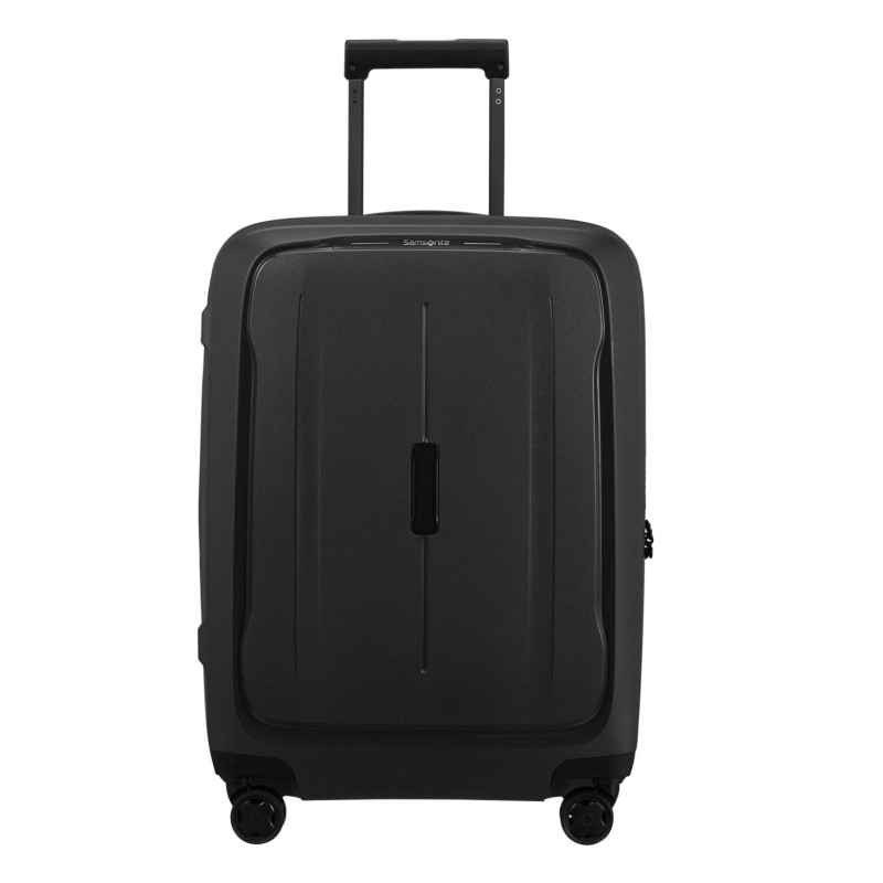 Samsonite 158554-1374 Essens Spinner, Βαλίτσα Μικρή/Καμπίνας, Πολυπροπυλένιο, Ανθρακί