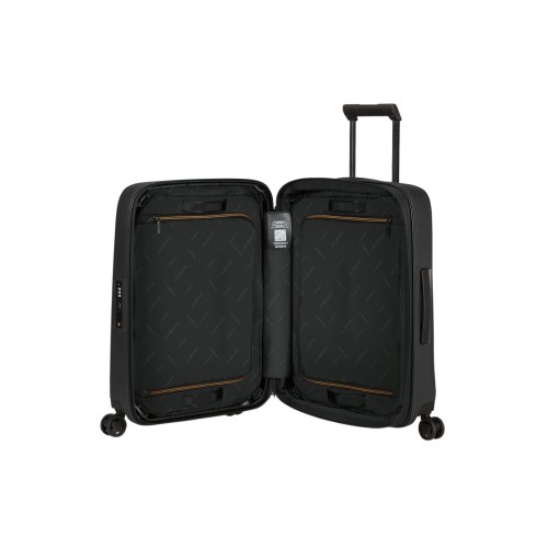 Samsonite 158554-1374 Essens Spinner, Βαλίτσα Μικρή/Καμπίνας, Πολυπροπυλένιο, Ανθρακί