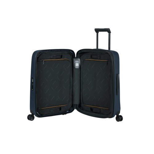 Samsonite 158554-1549 Essens Spinner, Βαλίτσα Μικρή/Καμπίνας, Πολυπροπυλένιο, Μπλε