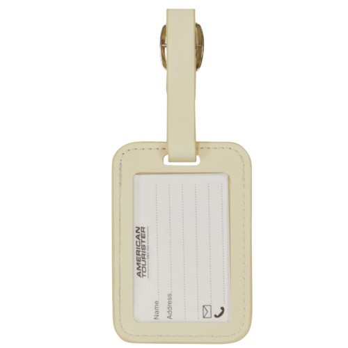 American Tourister 158736-A936 Luggage Tag, Σετ Ετικέτα Βαλίτσας, Μπεζ