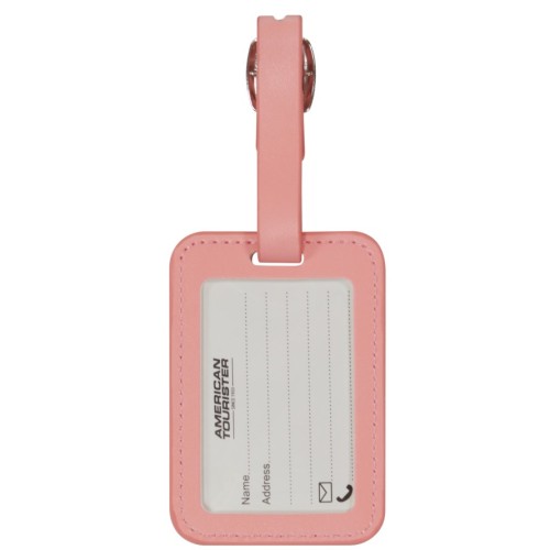 American Tourister 158736-A940 Luggage Tag, Σετ Ετικέτα Βαλίτσας, Ροζ