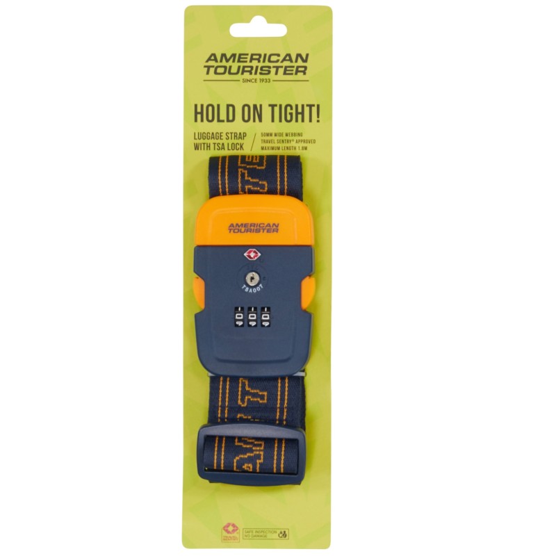 American Tourister 159207-6032 Luggage Strap, Ιμ΄αντας Βαλίτσας, Ύφασμα, Μπλε