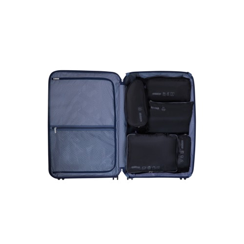 American Tourister 159210-1062 Packing Organizer, Σετ Θήκες Οργάνωσης Βαλίτσας, Ύφασμα, Μαύρο