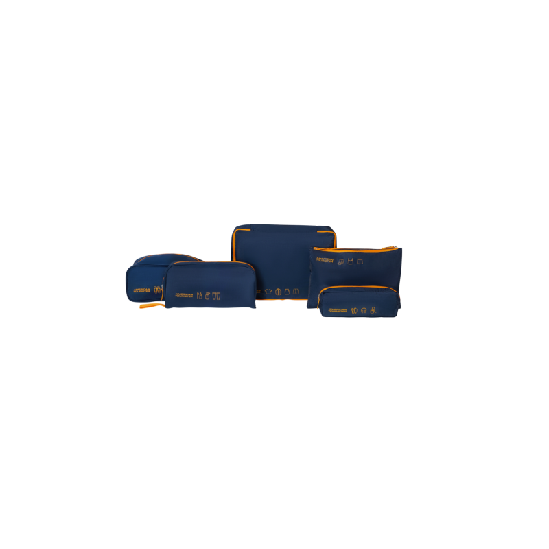 American Tourister 159210-6032 Packing Organizer, Σετ Θήκες Οργάνωσης Βαλίτσας, Ύφασμα, Μπλε