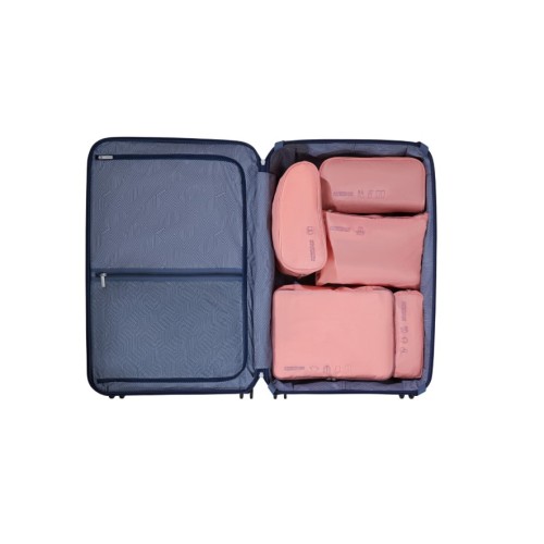 American Tourister 159210-A919 Packing Organizer, Σετ Θήκες Οργάνωσης Βαλίτσας, Ύφασμα, Ροζ