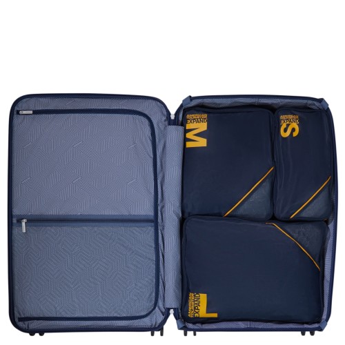 American Tourister 159211-6032 Packing Cubes, Σετ Οργάνωσης Βαλίτσας, Ύφασμα, Μπλε