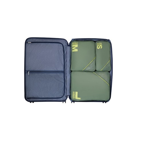 American Tourister 159211-A920 Packing Cubes, Σετ Οργάνωσης Βαλίτσας, Ύφασμα, Πράσινο