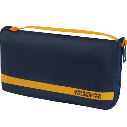 American Tourister 159213-6032, Κάλυμα Βαλίτσας Μεγάλο, Ύφασμα, Μπλε-Πορτοκαλί