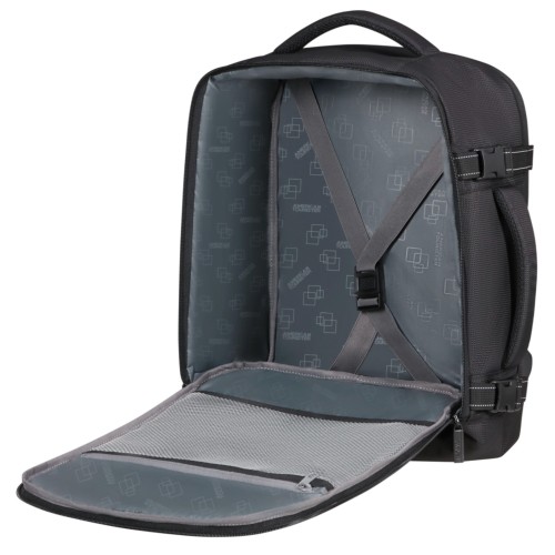 American Tourister 159223-361E TakeTwoCabin, Σακίδιο Πλάτης, Ύφασμα, Μαύρο