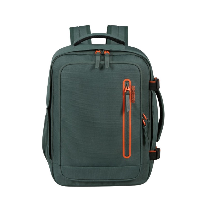 American Tourister 159226-1257 Take2cabin, Σακίδιο Πλάτης, Ύφασμα, Χακί