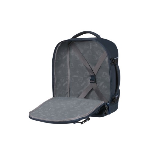 American Tourister 159226-1265 Take2cabin, Σακίδιο Πλάτης, Ύφασμα, Σκούρο Μπλε