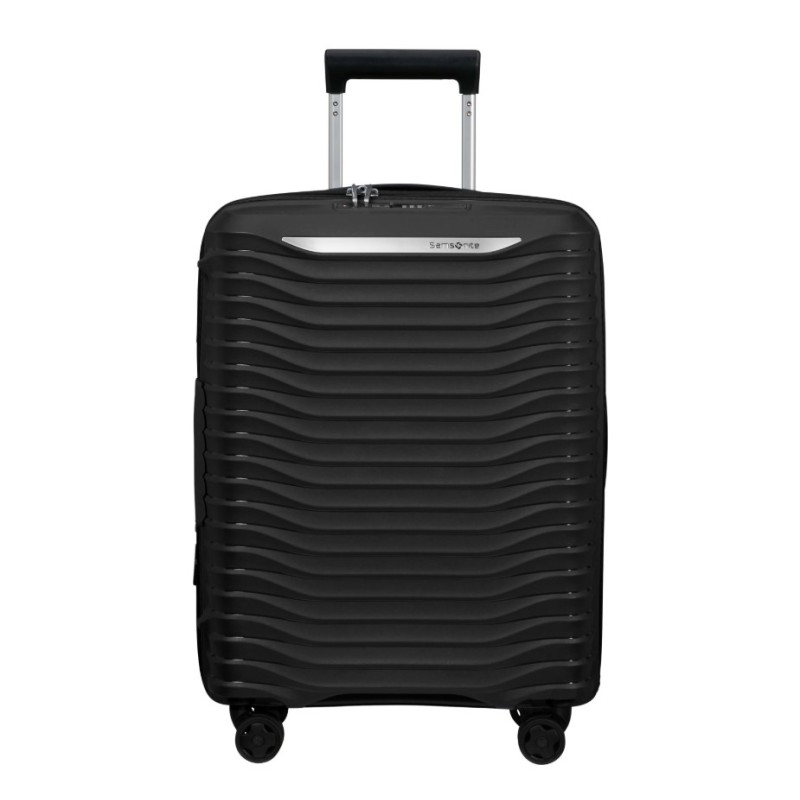 Samsonite 159400-1041 Upscape Spinner,Βαλίτσα Μικρή/Καμπίνας, Πολυπροπυλένιο, Μαύρο