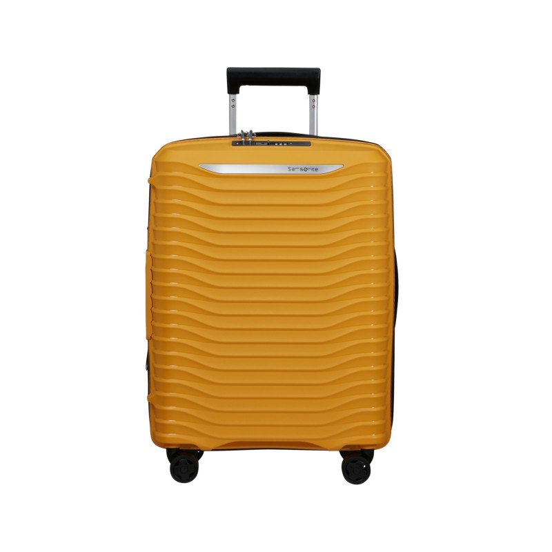 Samsonite 159400-1924 Upscape Spinner, Βαλίτσα Μικρή/Καμπίνας 55 × 40 × 20cm, Πολυπροπυλένιο, Κίτρινο