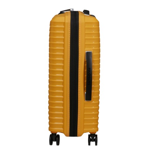 Samsonite 159400-1924 Upscape Spinner, Βαλίτσα Μικρή/Καμπίνας 55 × 40 × 20cm, Πολυπροπυλένιο, Κίτρινο