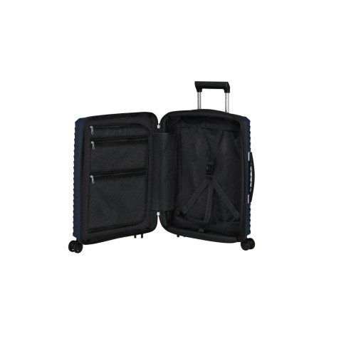 Samsonite 159400-2165 Upscape Spinner, Βαλίτσα Μικρή/Καμπίνας 55 × 40 × 20cm, Πολυπροπυλένιο, Μπλε