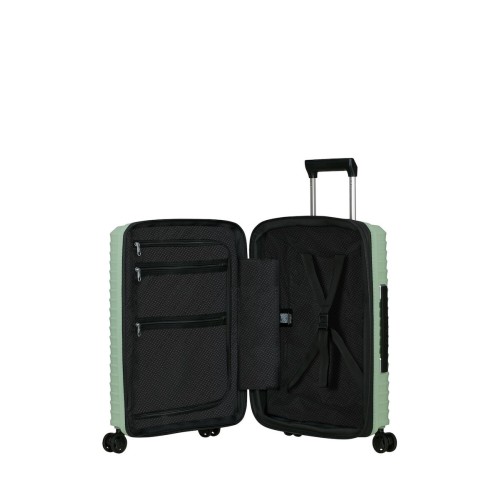 Samsonite 159400-A807 Upscape Spinner, Βαλίτσα Μικρή/Καμπίνας 55 × 40 × 20cm, Πολυπροπυλένιο, ΑΤΑΝ, Φυστικί