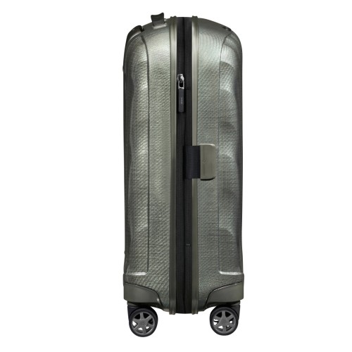 Samsonite 159482-1542 C-Lite, Βαλίτσα Μικρή/Καμπίνας, Πολυπροπυλένιο, ΑΤΑΝ, Ασημί