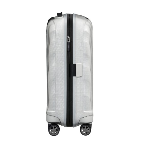 Samsonite 159482-1627 C-Lite, Βαλίτσα Μικρή/Καμπίνας, Πολυπροπυλένιο, ΑΤΑΝ, Λευκό
